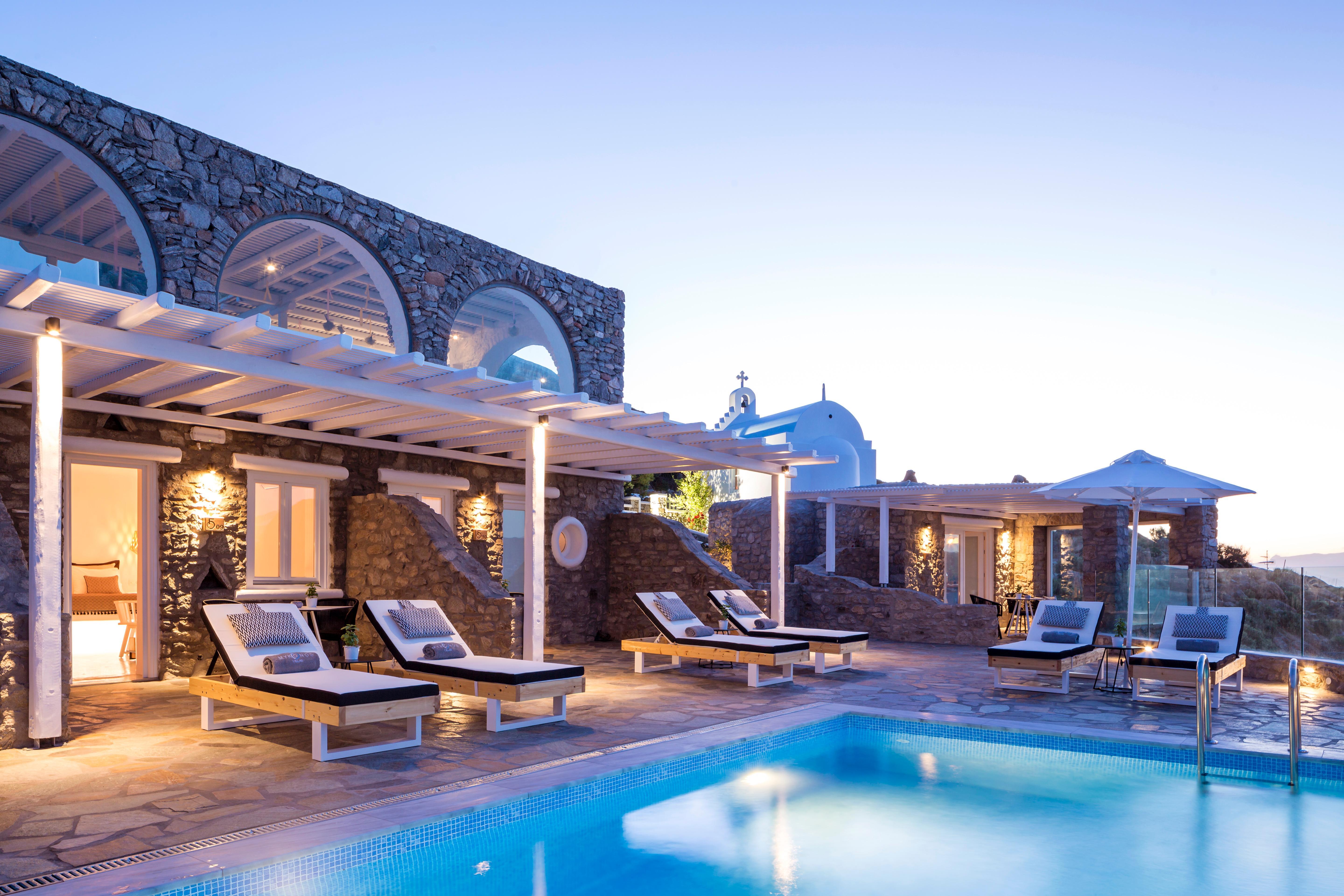 Mykonos No5 Luxury Suites & Villas Mykonos Town Eksteriør billede