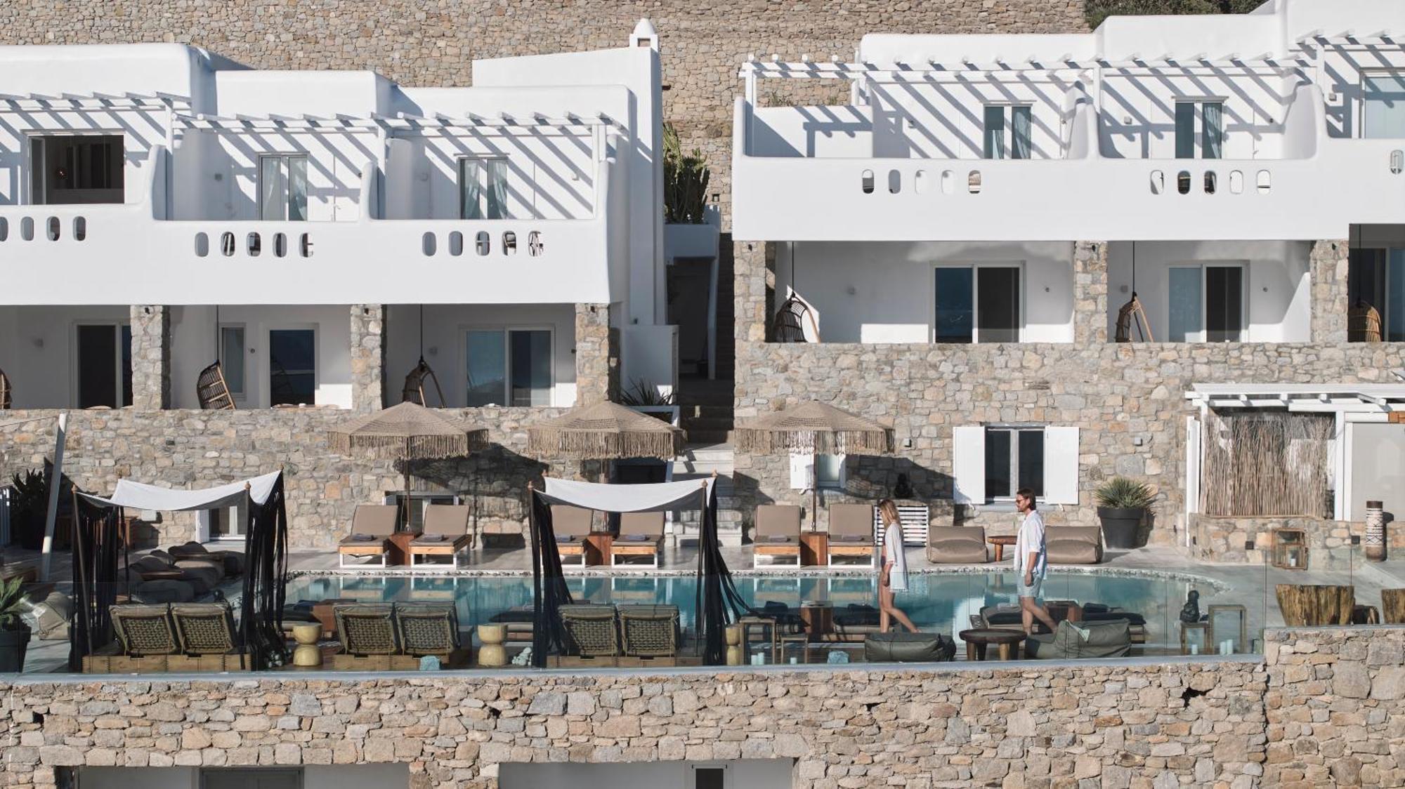 Mykonos No5 Luxury Suites & Villas Mykonos Town Eksteriør billede